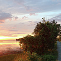 Island Line Trail Sunset via Colchester Vertical